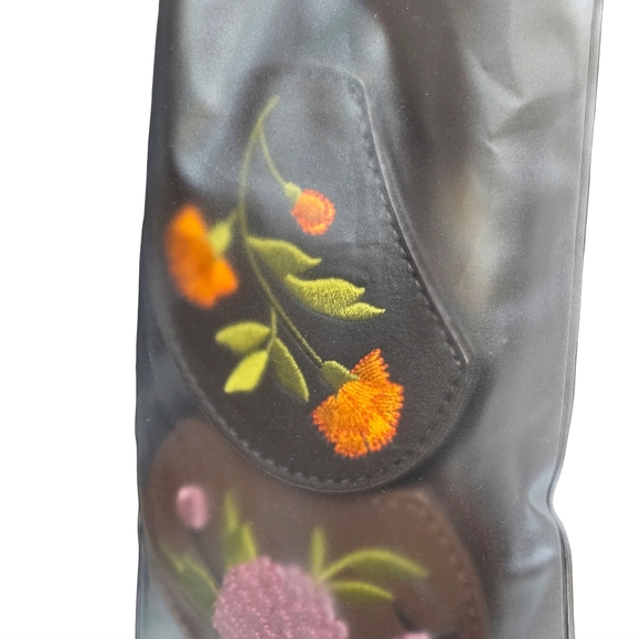 Disney Minnie Mouse Velvet Floral Interchangeable Ears Mini Backpack Wallet Set - Picture 4 of 6